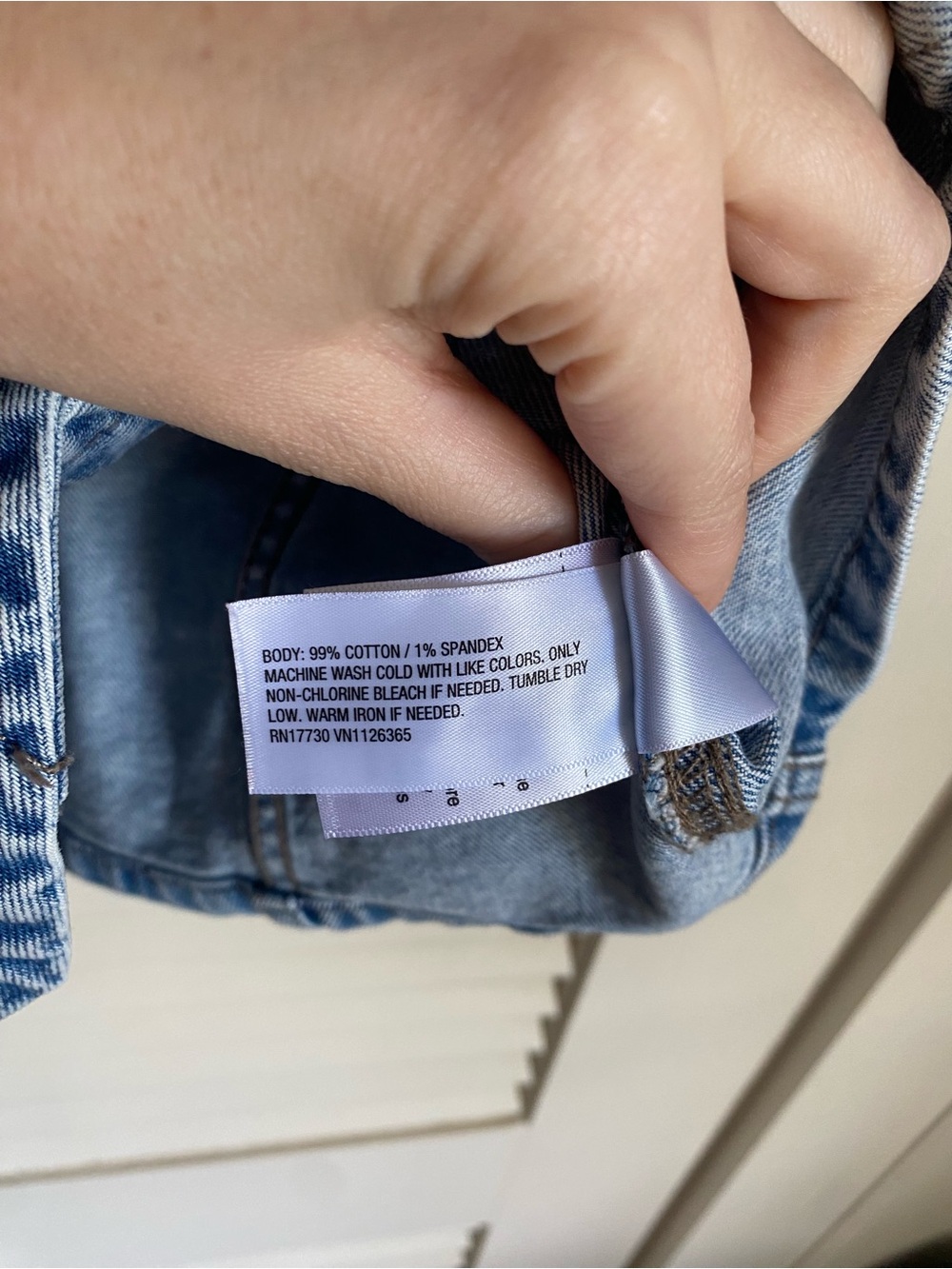 Universal Thread Jean Vest - Picture 3 of 4